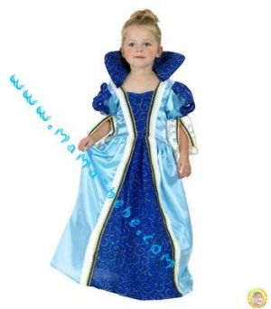 Детски костюм Принцеса, синя