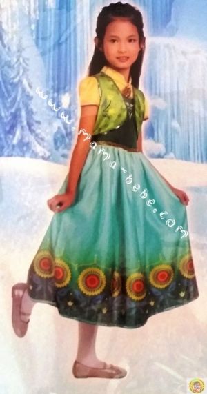 Детски костюм Ана - нов модел "Леденото кралство"