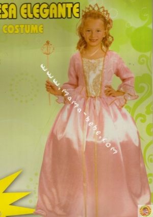 Детски костюм-Принцеса-розова