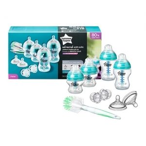 Tommee Tippee Комплект за новородено Advanced Anti-Colic + четка за шишета TT-42260751