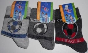 Детски чорапи памук, SHAMPIONS LEAGUE  1+ година / 20-22/
